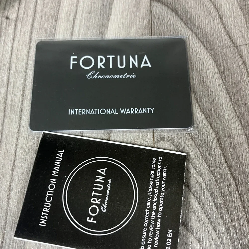 New Fortuna Lincoln‎ Small Second FR-0002-33 43mm With TMI-VH60 Quartz Movement
